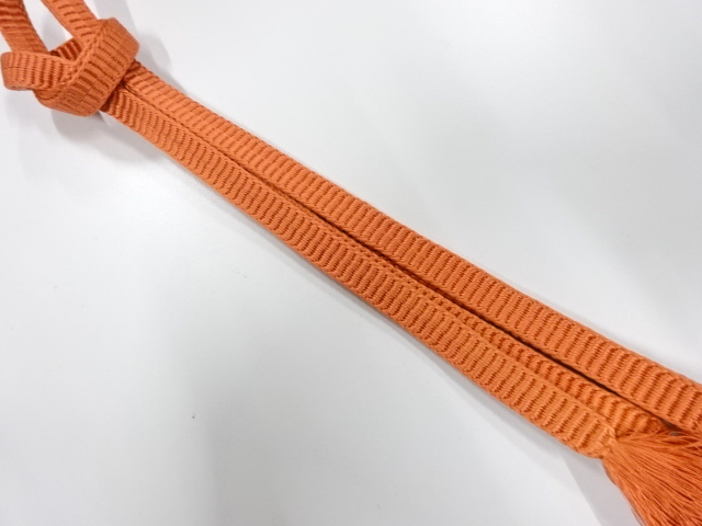 JAPANESE KIMONO / HAND-TIED OBIJIME